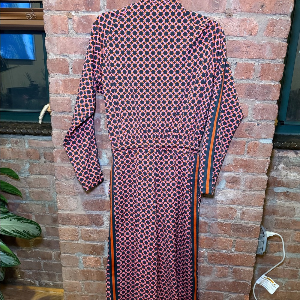 Nike x Naomi Osaka Women’s Jacquard Jumpsuit | Pink Orange Geo Print - Picture 5 of 5